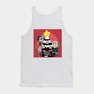 horror christmas Tank Top